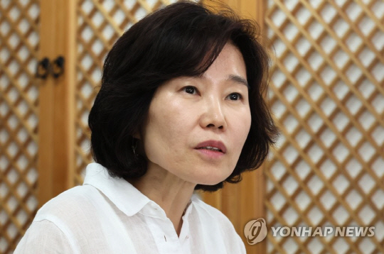 김은경 더불어민주당 혁신위원장<연합뉴스>